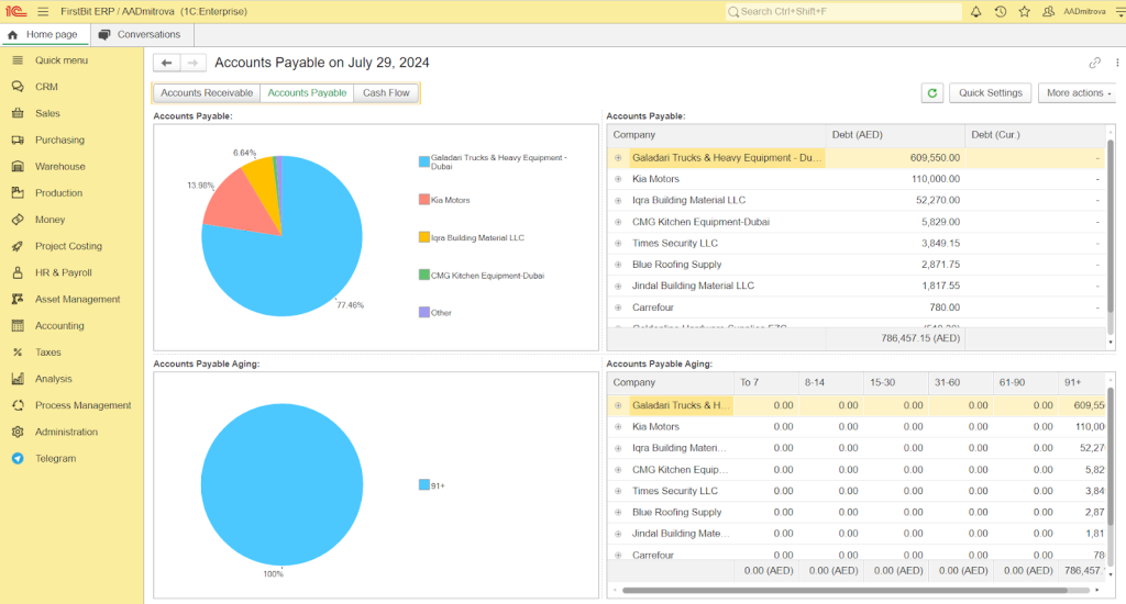 homepage erp