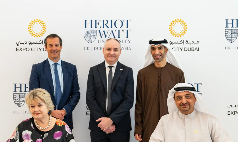 Representatives of Expo City Dubai and Heriot-Watt University