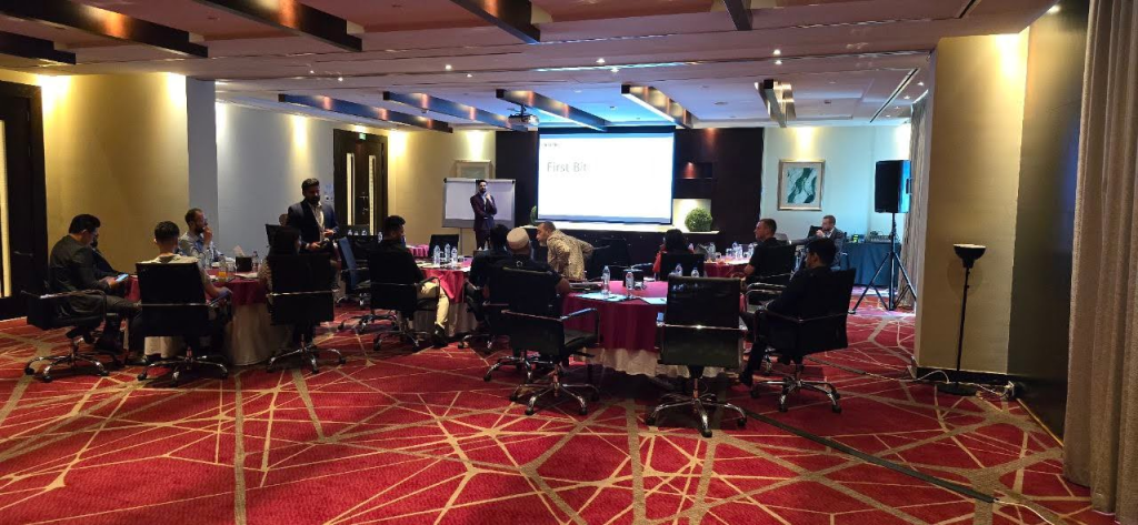 Participants Listening to the Presentation